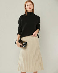 Oversized Kaschmir-Rollkragenpullover