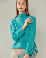 Oversized Kaschmir-Rollkragenpullover