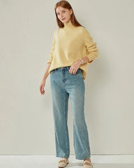 Oversized Kaschmir-Rollkragenpullover