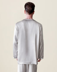 2-teiliges Männer Reines-Pyjama-Set