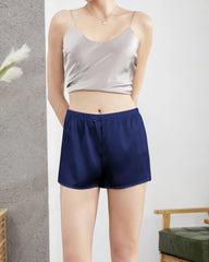 Satin Seide Damen Leggings Unterhosen Shorts