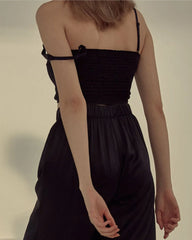 Seiden Crop-Tank-Top