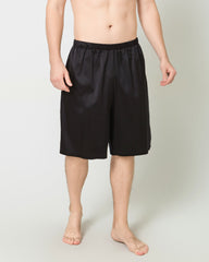 Seiden-Unterhose Männer, elastischer Gürtel Kniehöhe, Satin-Design