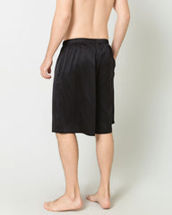 Seiden-Unterhose Männer, elastischer Gürtel Kniehöhe, Satin-Design