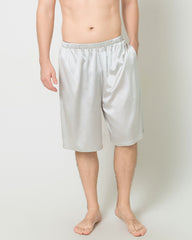 Seiden-Unterhose Männer, elastischer Gürtel Kniehöhe, Satin-Design
