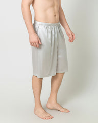 Seiden-Unterhose Männer, elastischer Gürtel Kniehöhe, Satin-Design