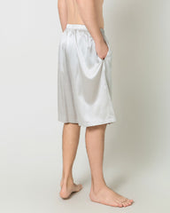 Seiden-Unterhose Männer, elastischer Gürtel Kniehöhe, Satin-Design