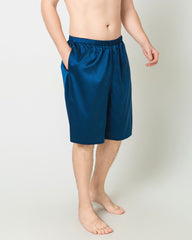 Seiden-Unterhose Männer, elastischer Gürtel Kniehöhe, Satin-Design