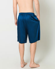 Seiden-Unterhose Männer, elastischer Gürtel Kniehöhe, Satin-Design