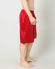 Seiden-Unterhose Männer, elastischer Gürtel Kniehöhe, Satin-Design