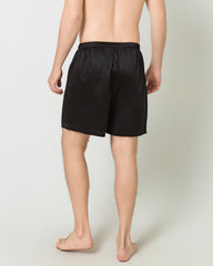 Männer Loungewear-Shorts aus Statinseide