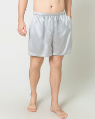 Männer Loungewear-Shorts aus Statinseide