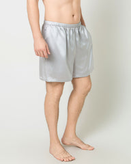 Männer Loungewear-Shorts aus Statinseide