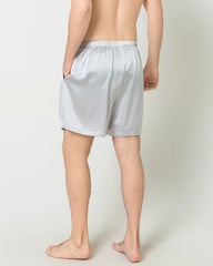 Männer Loungewear-Shorts aus Statinseide