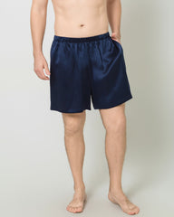 Männer Loungewear-Shorts aus Statinseide