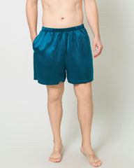 Männer Loungewear-Shorts aus Statinseide