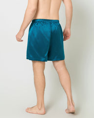 Männer Loungewear-Shorts aus Statinseide