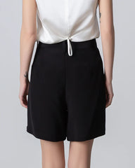 40 momme Seiden Bermuda Shorts