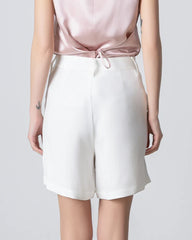 40 momme Seiden Bermuda Shorts