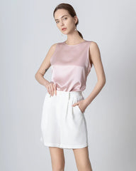 40 momme Seiden Bermuda Shorts