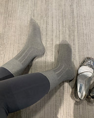 Damen Kaschmir-Modal Crew-Socken
