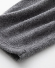 Damen Kaschmir-Wollhose mit lockerem Schnitt
