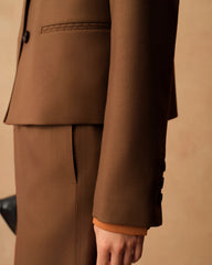 Damen Wollblazer im Taillenschnitt