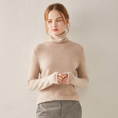 Rollkragen Kaschmir Pullover