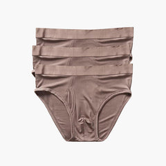 3 Stücke 100% Seiden gestrickte Männer-Unterhosen