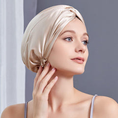 22 Momme Premium-Seiden-Turban für Frauen