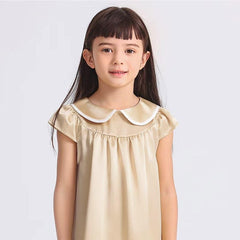 Seiden-Nachtkleid für Mädchen