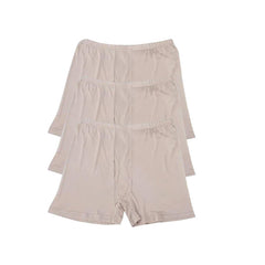 3 Stücke elastische gestrickte weiche Seiden-Boxershorts