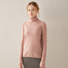 Rollkragen Kaschmir Pullover