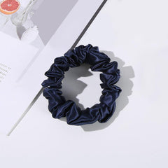 22 Momme 2,5 CM Seidene Haargummi 4er-Set