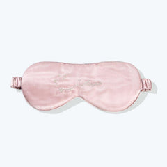 12 Sternzeichen Rosa Seiden-Schlafmaske 22 Momme