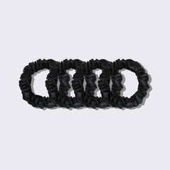 22 Momme 2,5 CM Seidene Haargummi 4er-Set