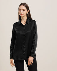 Reine Seidenbluse für Damen