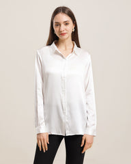 Reine Seidenbluse für Damen