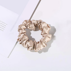 22 Momme 2,5 CM Midi Leicht Seiden-Haarband Scrunchy