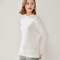 Halbhochkragen Kaschmir Pullover für Damen