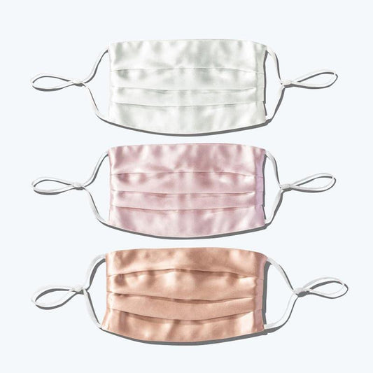 22 Momme Seiden-Gesichtsmaske für Sonnenschutz und UV-Schutz