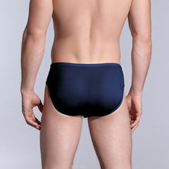 Herren Dreieck-Seiden-Boxershorts