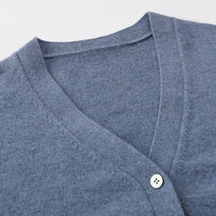 Woll Strick Kaschmir Cardigan