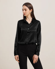Reine Seidenbluse für Damen