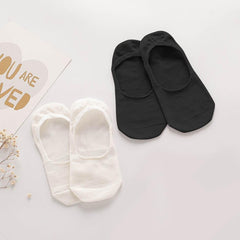 Hautfreundliche Damen Invisible Seiden-Boot-Socken