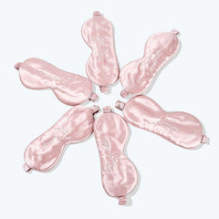 12 Sternzeichen Rosa Seiden-Schlafmaske 22 Momme