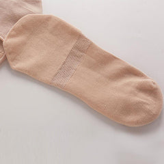 Hautfreundliche Damen Invisible Seiden-Boot-Socken