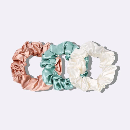 22 Momme 3,5 CM Midi Seidenschlaufenschwänze 3er-Set