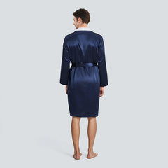 Doppelseitig tragbarer Schlafrobe Männer Pyjama