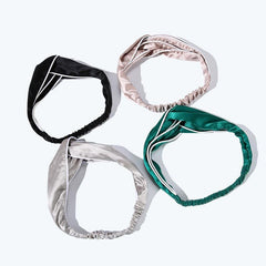 Seiden-Haarbänder mit Paspel für Damen